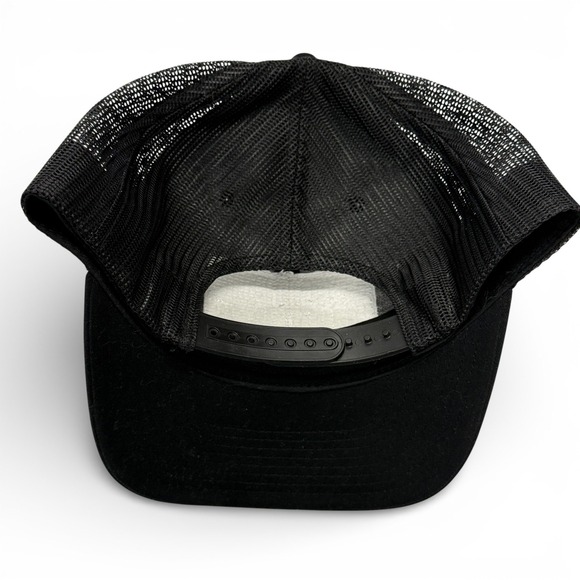 TB12 Tom Brady Black Trucker Hat Mesh Back Adjustable Snapback Patch Logo Men - Picture 8 of 8